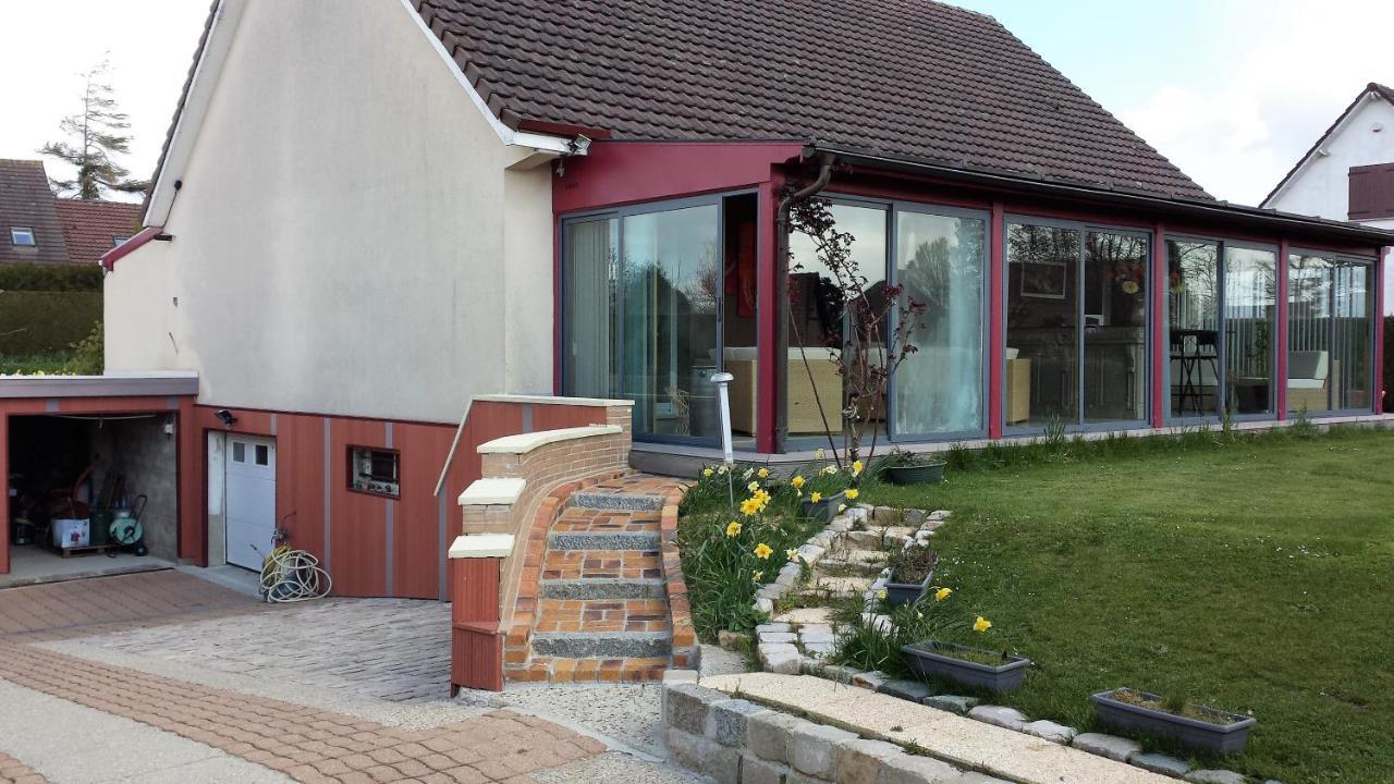 3 Chambres Privees Dans Un Jardin D'Hiver, Garage Voiture, Velos, Motos Tourville-sur-Arques المظهر الخارجي الصورة