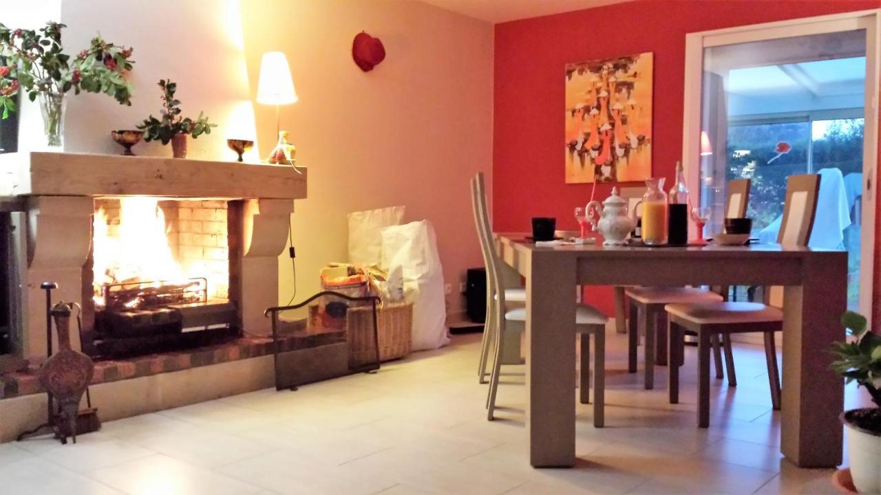 3 Chambres Privees Dans Un Jardin D'Hiver, Garage Voiture, Velos, Motos Tourville-sur-Arques المظهر الخارجي الصورة